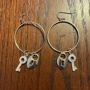 Skeleton Key Earrings